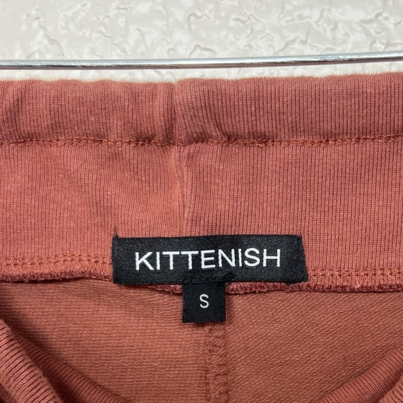 Kittenish Blush Fringe Joggers Sweatpants Size S - Picture 4 of 14